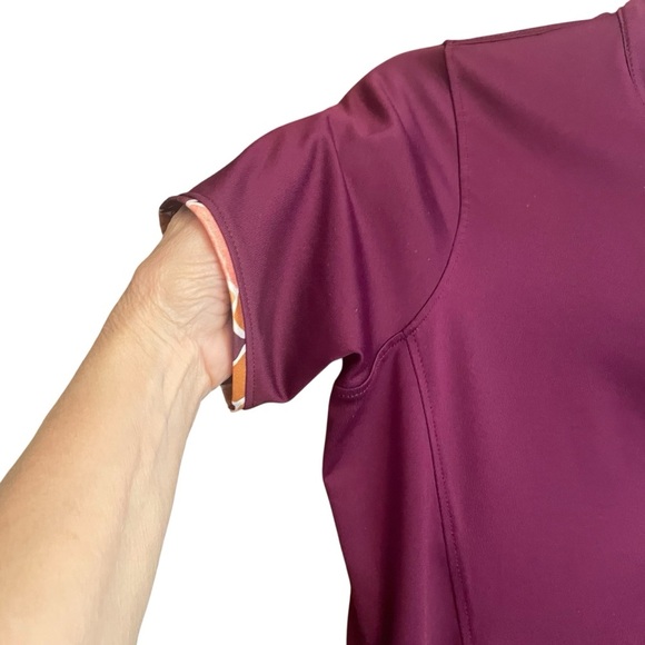 Pebble Beach Mod Floral Side
Panel Short Sleeve Dress-Size Medium - Picture 6 of 10